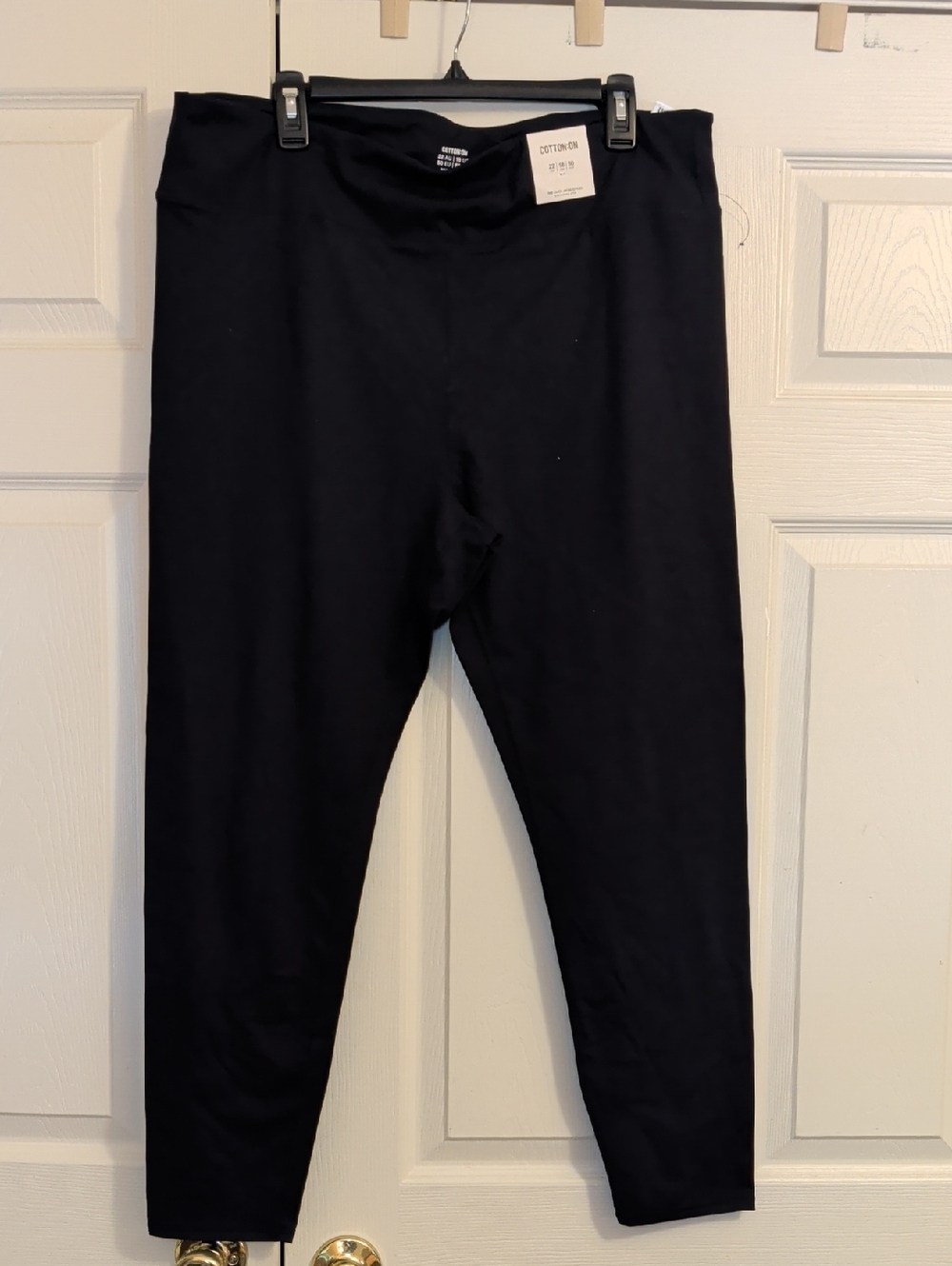 Cotton On Curve Active High Waist Core Full Length Black Leggings NWT
